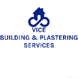 Company/TP logo - "Vice Building & Plastering"