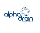 Company/TP logo - "Alpha Drain Services Ltd"