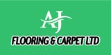 Company/TP logo - "AJ FLOORING & CARPET LTD"