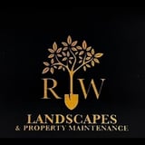 Company/TP logo - "RW Landscapes & Property Maintenance"