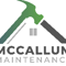 Company/TP logo - "McCallums maintenance"