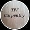 Company/TP logo - "TPF Carpentry"