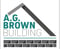 Company/TP logo - "A G Brown building and maintenance"