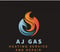 Company/TP logo - "AJ Gas"