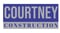 Company/TP logo - "Courtney Construction & Landscaping"