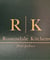 Company/TP logo - "Rossendale Kitchens"