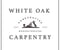 Company/TP logo - "White oak carpentry"