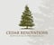 Company/TP logo - "Cedar Renovations"