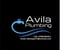 Company/TP logo - "Avila Plumbing"