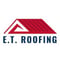 Company/TP logo - "ET Roofing"