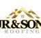 Company/TP logo - "JR & Sons Roofing"