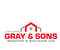 Company/TP logo - "Gray and Sons Roofing and Building LTD"