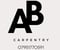 Company/TP logo - "A.B Carpentry & Building"