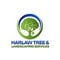 Company/TP logo - "Harlaw Tree & Landscaping Services"