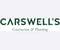 Company/TP logo - "Carswells Plumbing"