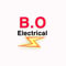 Company/TP logo - "B.O Electrical"