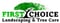 Company/TP logo - "First Choice Landscapes & Tree Care"