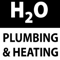 Company/TP logo - "H2O Plumbing & Heating Solutions"