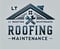 Company/TP logo - "LT Roofing & Maintenance"