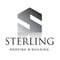 Company/TP logo - "Sterling Roofing & Building"