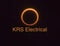 Company/TP logo - "KRS Electrical & Security"