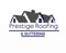 Company/TP logo - "Prestige Roofing & Guttering"