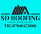 Company/TP logo - "SD Roofing"