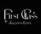 Company/TP logo - "First Class Decorators"