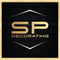 Company/TP logo - "SP Decorating"