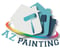 Company/TP logo - "A Z Painting"