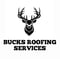 Company/TP logo - "BUCKS ROOFING SERVICES"