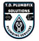 Company/TP logo - "T.D Plumbfix"