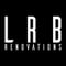 Company/TP logo - "LRB Renovations"