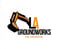 Company/TP logo - "LA Groundworks & Landscaping"