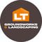 Company/TP logo - "LT Groundworks & Landscaping"