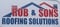 Company/TP logo - "Robert & Son's Roofing Solutions"