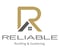 Company/TP logo - "reliable roofing & guttering"