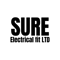 Company/TP logo - "SURE ELECTRICAL FIT"