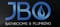 Company/TP logo - "JBO Plumbing & Bathrooms"