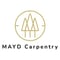 Company/TP logo - "MAYD Carpentry"