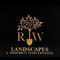 Company/TP logo - "RW Landscapes & Property Maintenance"