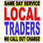 The LOCAL Traders - NO CALL OUT CHARGE avatar