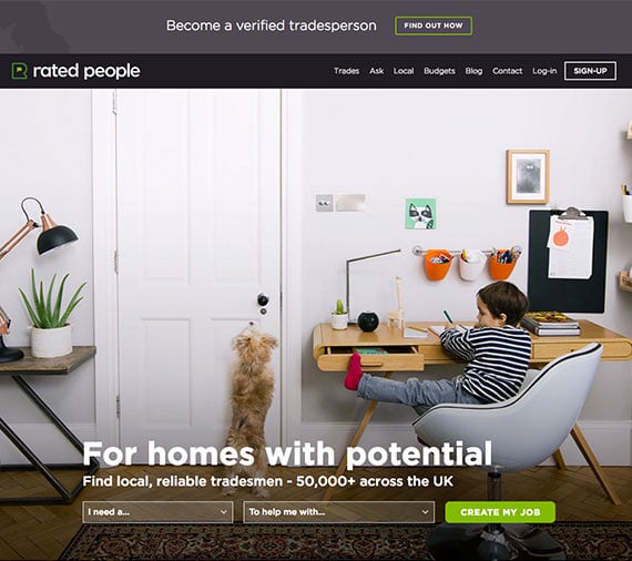 new homeowner homepage