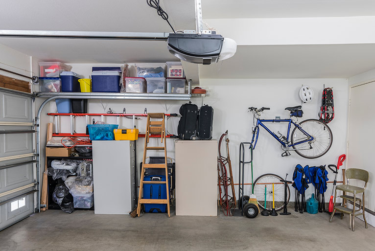 Organised garage