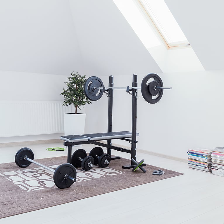 2021 home improvements: Home gym in loft conversion