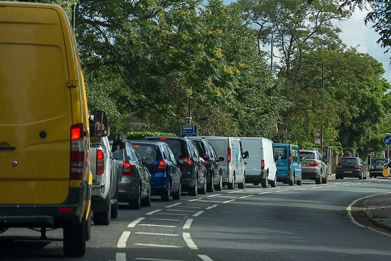 Traffic in london