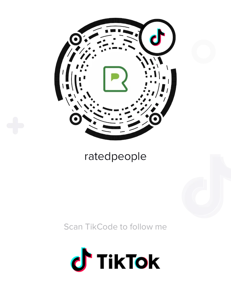 QR code to follow Rated People on TikTok