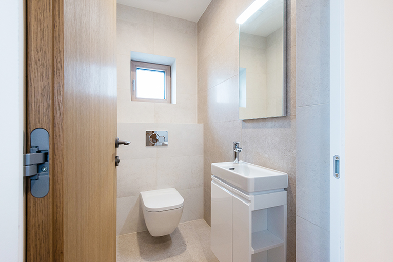 Modern small bathroom room