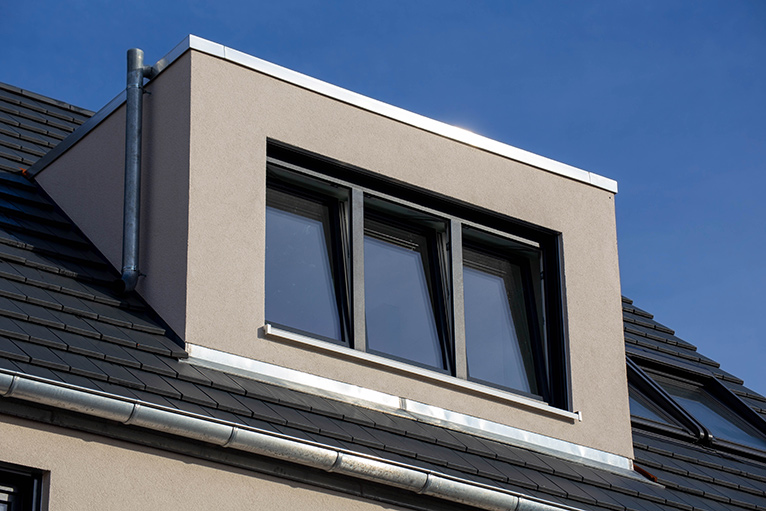 A dormer roof extension