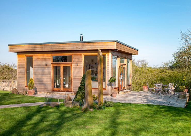 Picture of a home extension garden room